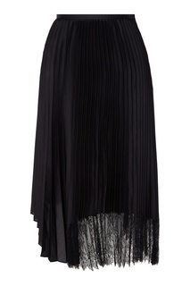 Черная плиссированная юбка Mo&Co