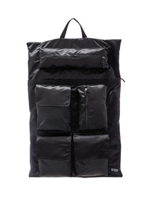 Малиново-черный рюкзак Eastpak x Raf Simons Poster Satin Couple