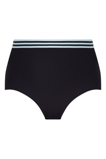 Черные плавки с контрастной отделкой Solid & Striped