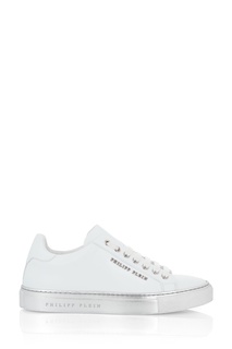 Белые кеды Philipp Plein