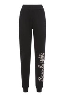 Черные брюки с кристаллами Philipp Plein