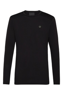 Черный лонгслив Philipp Plein