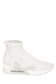 Белые кроссовки-носки Liza Ash