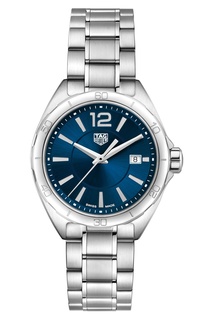 FORMULA 1 Кварцевые женские часы 32 мм с синим циферблатом Tag Heuer
