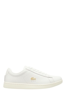 Белые кеды Carnaby с отделкой Lacoste