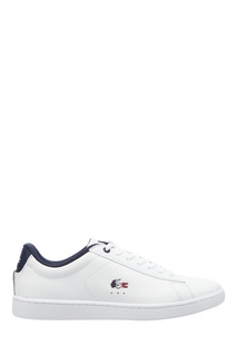Кожаные кеды Carnaby с отделкой Lacoste