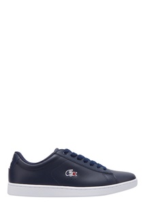 Синие кожаные кеды Carnaby Lacoste