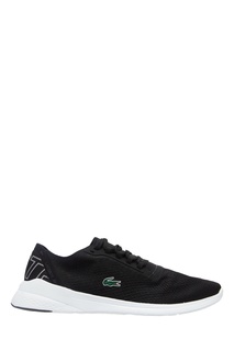 Черные текстильные кроссовки Lacoste