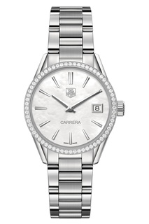 CARRERA Кварцевые женские часы с бриллиантами Tag Heuer