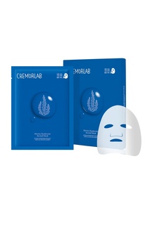 Ревитализирующая маска с морскими водорослями и гиалуроновой кислотой. Cremorlab Marine Hyaluronic Revital Mask. 5 шт.
