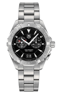 AQUARACER Кварцевые мужские часы с черным циферблатом Tag Heuer