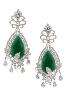 Серьги с цирконами Jewel Mania