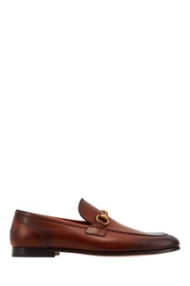 Коричневые лоферы Jordaan Gucci Man