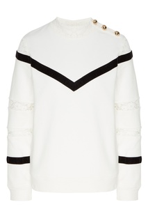 Свитшот с кружевными вставками Claudie Pierlot