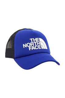 Черно-синяя бейсболка с белым логотипом The North Face