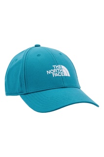 Голубая бейсболка с белым логотипом The North Face