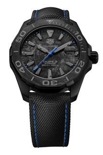 AQUARACER Calibre 5 Автоматические часы с черным циферблатом Tag Heuer