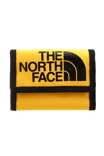 Желтый бумажник с логотипом The North Face
