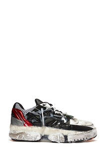 Кроссовки с состаренной отделкой Maison Margiela