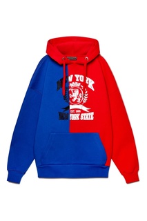 Красно-синее худи Tommy Hilfiger