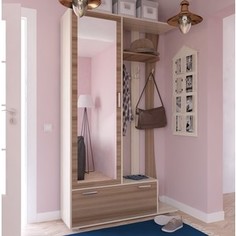 Прихожая Атлант Ивушка 20 ясень шимо темный, ясень шимо светлый Atlant