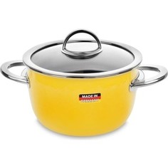Кастрюля с крышкой 1.9 л KOCHSTAR NEO Yellow (33608618)