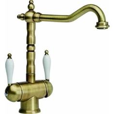 Смеситель для кухни под фильтр Franke Old England Clear Water бронза (115.0370.684)