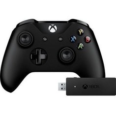 Геймпад Microsoft XBox One беспроводной геймпад черный (CWT-00003)