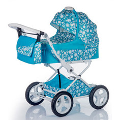 Коляска 2 в 1 BabyHit Evenly Plus Бирюзовый EVENLY Plus AQUAMARINE