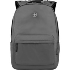 Рюкзак Wenger Рюкзак Wenger 14, с водоотталкивающим покрытием, серый, 28x22x41 см , 18 л, шт