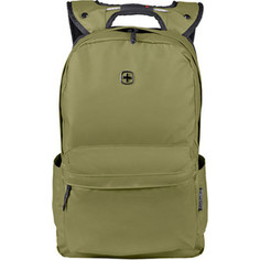 Рюкзак Wenger Рюкзак Wenger 14, с водоотталкивающим покрытием, оливковый, 28x22x41 см , 18 л, шт