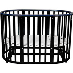 Кроватка Everflo Allure 7 в 1 C маятником chocolate ES-008 (ПП100004295)