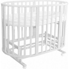 Кроватка Everflo Allure 7 в 1 C маятником milk ES-008 (ПП100004168)