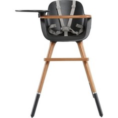 Стульчик для кормления Micuna OVO Т-1771 CITY grey/anthracite полипропиленовые ремни grey
