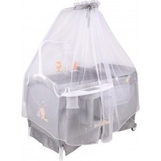 Манеж Lorelli SleepNDream rocker Серый / Grey Za Za 1807