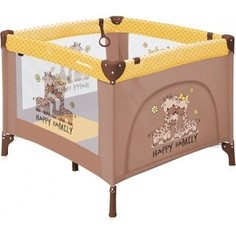 Манеж Lorelli Play station Бежево-желтый / Beige&Yellow Happy Family 1803