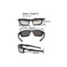Cолнцезащитные очки Real Kids детские Torm синие (7TORYL)