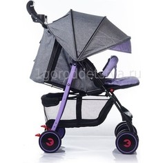 Коляска прогулочная BabyHit Simpy Purple Grey Linen