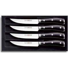 Набор ножей для стейка 4 предмета Wuesthof Classic Ikon (9716)