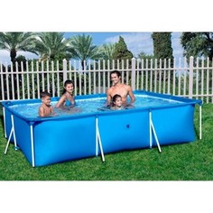 Бассейн каркасный Bestway 56404 прямоугольный 300х201х66 см