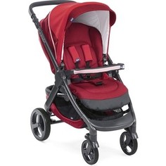 Коляска 2 в 1 Chicco Stylego Up Crossover Red Passion люлька и прогулочный блок
