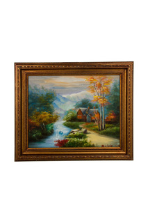 Картина "Нормандский пейзаж" JANE AND JACK ART STUDIO