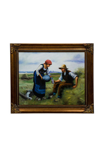 Авторская картина маслом JANE AND JACK ART STUDIO