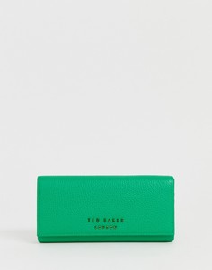 Фактурный кошелек с клапаном Ted Baker - Зеленый