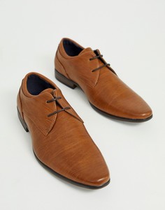 Светло-коричневые туфли на шнуровке River Island - Рыжий