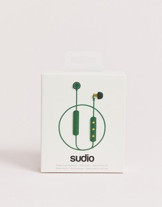 Зеленые bluetooth-наушники Sudio Tio - Мульти