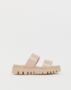 Сандалии из гибкого пластика на толстой подошве ASOS DESIGN Fletch - Бежевый