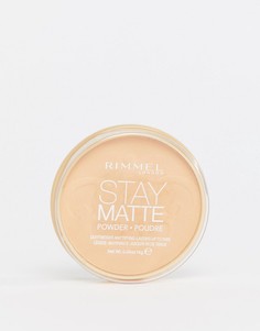 Компактная пудра Rimmel London Stay Matte - Бежевый