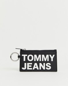 Кошелек для монет с логотипом Tommy Jeans - Черный