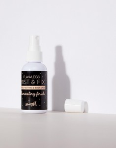 Фиксирующий спрей для лица и тела с мерцающим эффектом Barry M Flawless Mist & Fix - Бесцветный